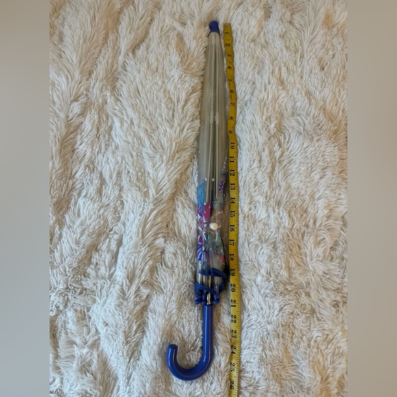 Totes Girls Mermaid Ocean Princess Clear Dome Umbrella - Picture 6 of 7